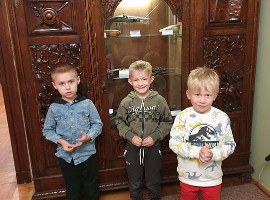 Gr. III "Brzdąc w muzeum"-pierwsza wizyta w muzeum
