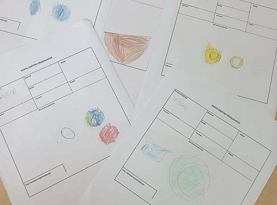 Gr. III "Brzdąc w muzeum"-pierwsza wizyta w muzeum