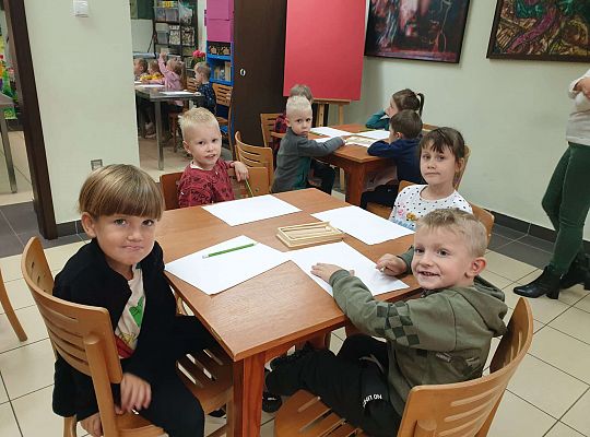 Gr. III "Brzdąc w muzeum"-pierwsza wizyta w muzeum