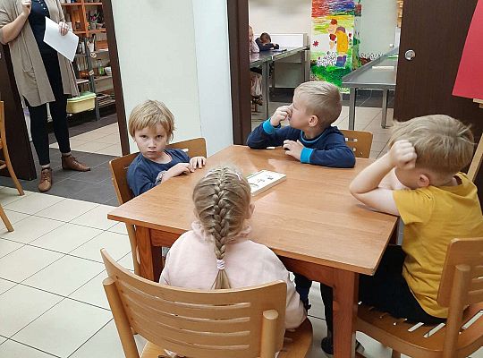 Gr. IV "Brzdąc w muzeum" -Pierwsza wizyta w muzeum