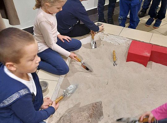 Gr. IV "Brzdąc w muzeum" -Pierwsza wizyta w muzeum