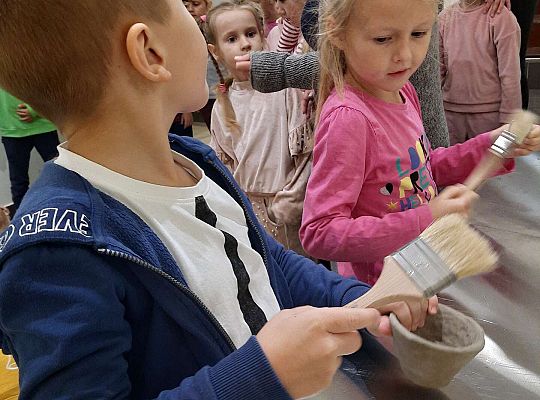 Gr. IV "Brzdąc w muzeum" -Pierwsza wizyta w muzeum