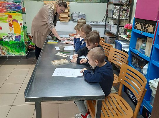 Gr. IV "Brzdąc w muzeum" -Pierwsza wizyta w muzeum