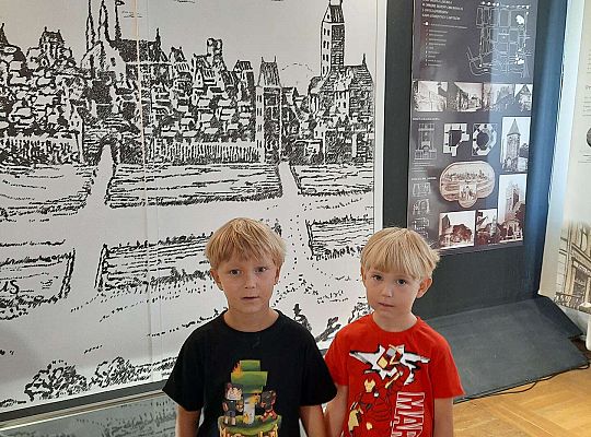 Gr. IV "Brzdąc w muzeum" -Pierwsza wizyta w muzeum