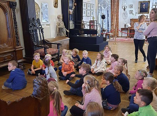 Gr. IV "Brzdąc w muzeum" -Pierwsza wizyta w muzeum