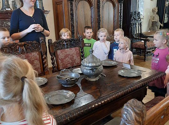 Gr. IV "Brzdąc w muzeum" -Pierwsza wizyta w muzeum