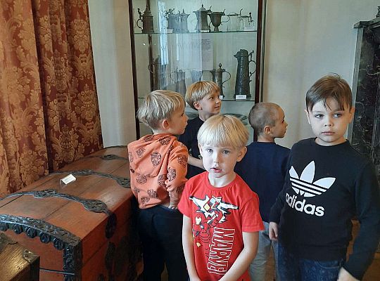 Gr. IV "Brzdąc w muzeum" -Pierwsza wizyta w muzeum