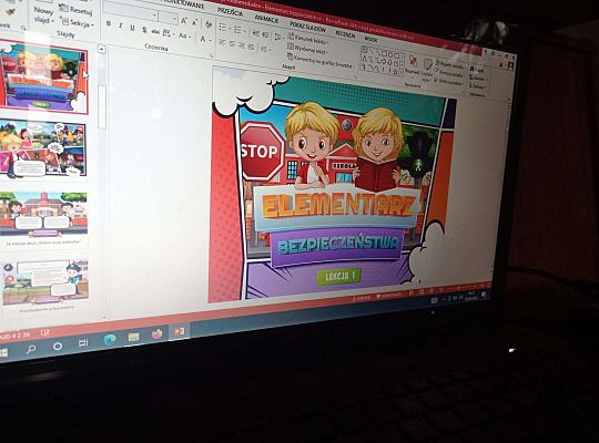 Gr. II Lekcja pierwsza "Bezpieczeństwo"