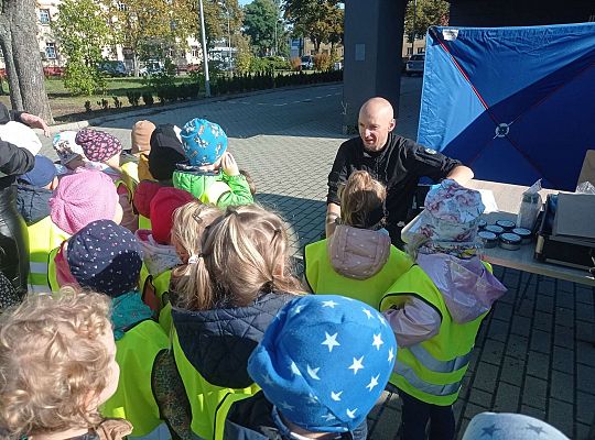 Gr. II Wycieczka do Komendy Powiatowej Policji - "Dzień otwarty"