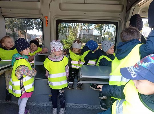 Gr. II Wycieczka do Komendy Powiatowej Policji - "Dzień otwarty"