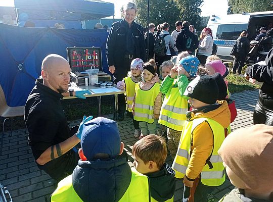 Gr. II Wycieczka do Komendy Powiatowej Policji - "Dzień otwarty"