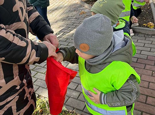 Gr. I Pierwszy spacer „ Szukamy oznak jesieni "