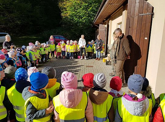 Wycieczka do Drętowa- poznajemy las, pracę leśniczego oraz sokolnika