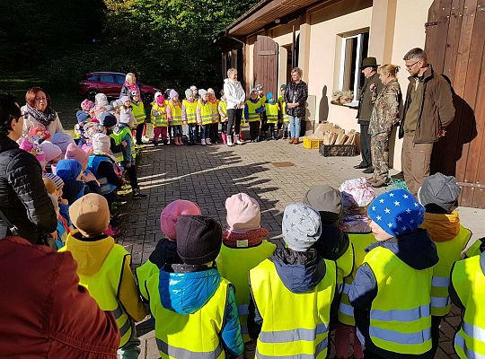 Wycieczka do Drętowa- poznajemy las, pracę leśniczego oraz sokolnika
