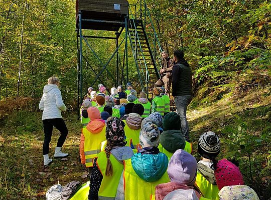 Wycieczka do Drętowa- poznajemy las, pracę leśniczego oraz sokolnika