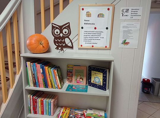 Nasza przedszkolna biblioteczka