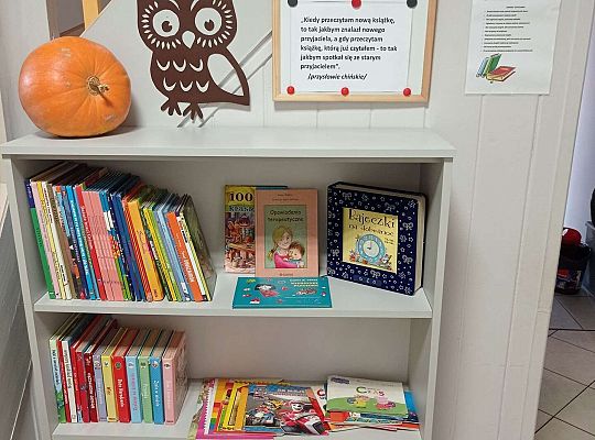 Nasza przedszkolna biblioteczka