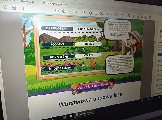 Gr. II Lekcja druga "Leśne opowieści"