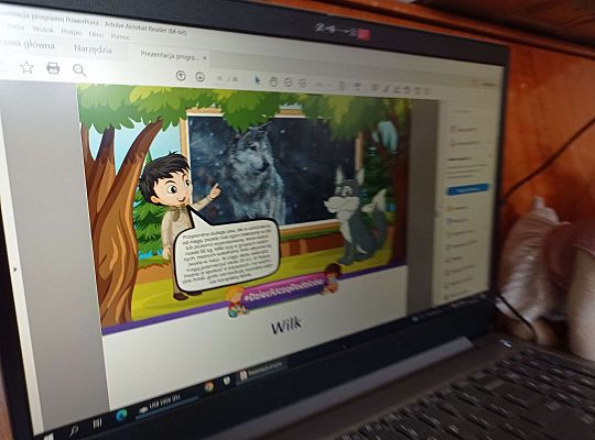 Gr. II Lekcja druga "Leśne opowieści"