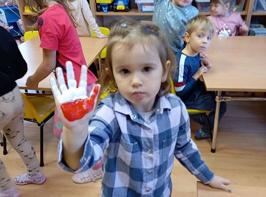 Gr. I Święto Narodowe - praca plastyczna