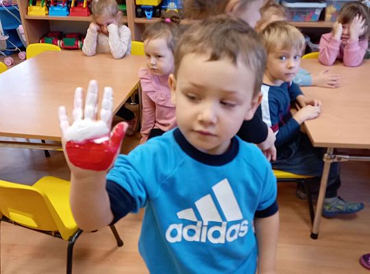 Gr. I Święto Narodowe - praca plastyczna