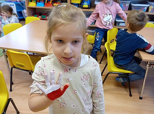 Gr. I Święto Narodowe - praca plastyczna