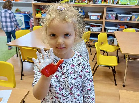 Gr. I Święto Narodowe - praca plastyczna