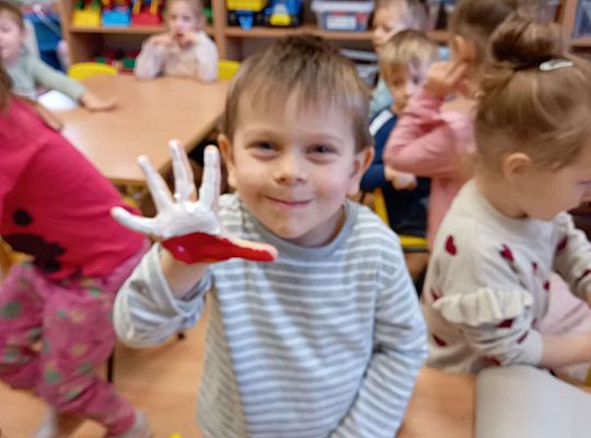 Gr. I Święto Narodowe - praca plastyczna