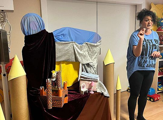 Gr. I i II Teatrzyk "Księżniczka na ziarnku grochu"