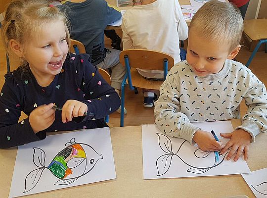 Gr. II "Nieostrożna rybka"