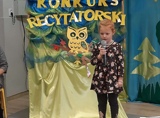 Konkurs recytatorski "Z przyrodą w tle.."
