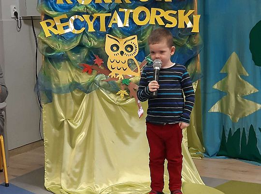 Konkurs recytatorski "Z przyrodą w tle.."