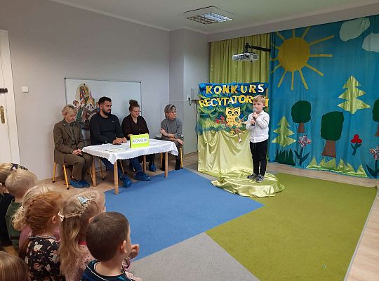 Konkurs recytatorski "Z przyrodą w tle.."