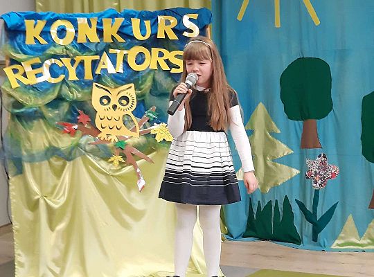 Konkurs recytatorski "Z przyrodą w tle.."