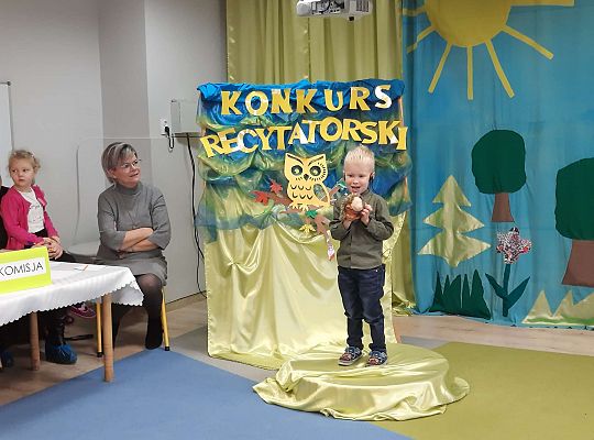 Konkurs recytatorski "Z przyrodą w tle.."