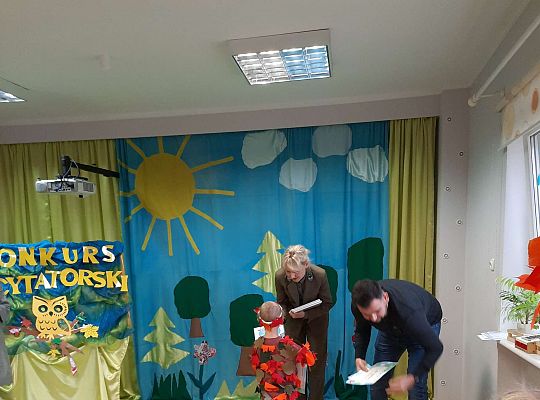 Konkurs recytatorski "Z przyrodą w tle.."