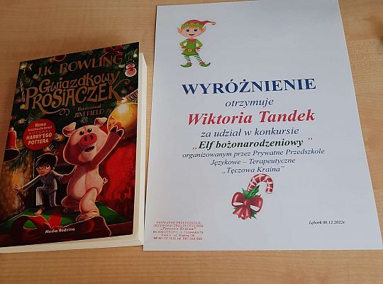 Gr. IV Rozstrzygnięcie konkursu "Elf bożonarodzeniowy"
