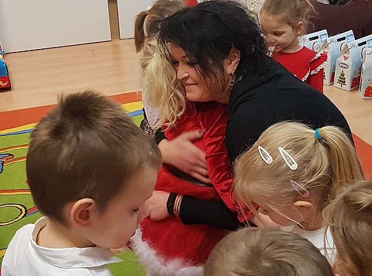 Gr. II Świąteczne życzenia oraz wspólna Wigilia