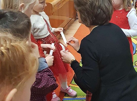 Gr. II Świąteczne życzenia oraz wspólna Wigilia