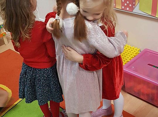 Gr. II Świąteczne życzenia oraz wspólna Wigilia