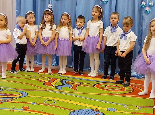 Zdjęcie grupowe przed występem