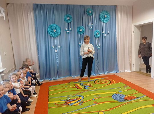 Pani Dyrektor wita zebranych gości