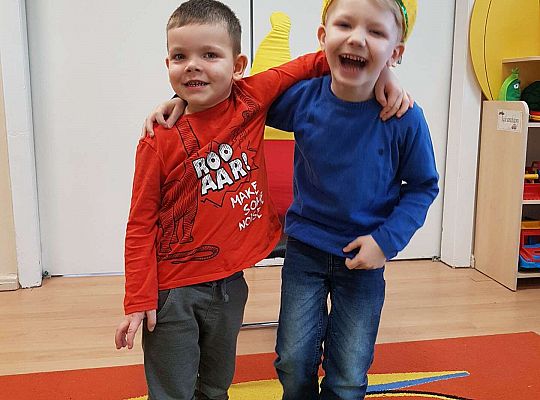 Jubilat z kolegą z grupy