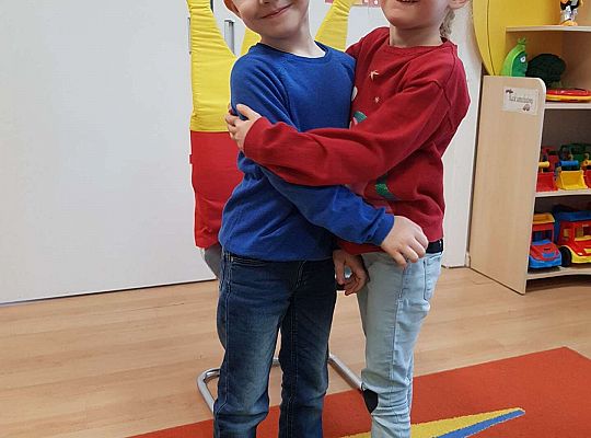 Jubilat z koleżanką z grupy