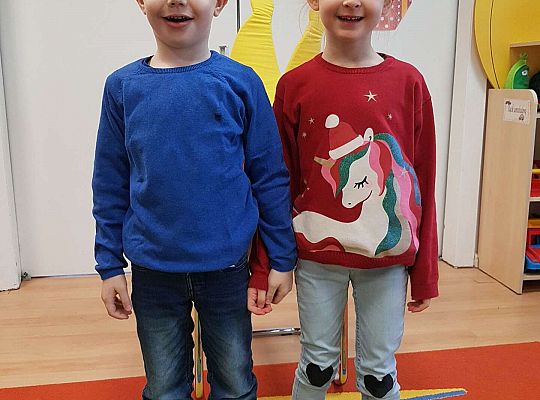 Jubilat z koleżanką z grupy