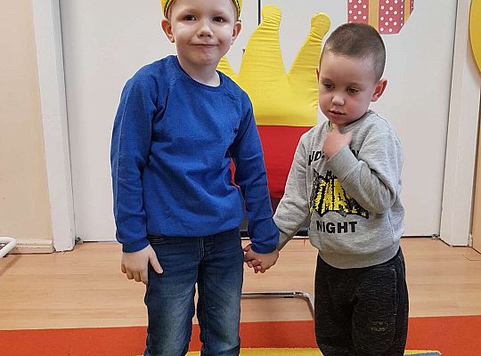 Jubilat z kolegą z grupy