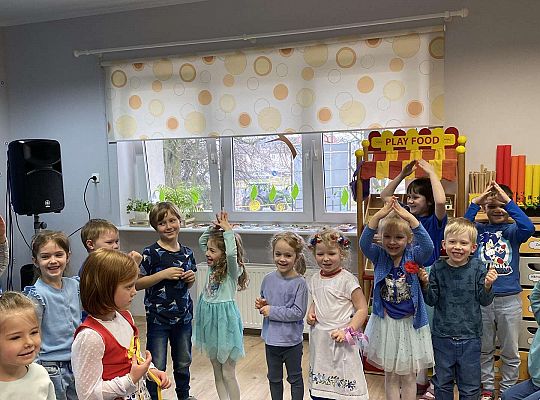 Taniec wybranej grupy dzieci