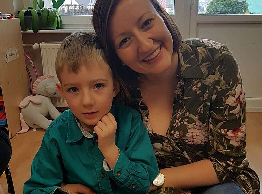 Mama z przedszkolakiem