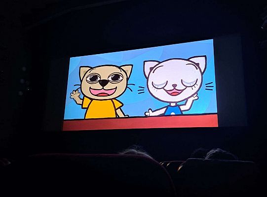 Bajka na ekranie w kinie