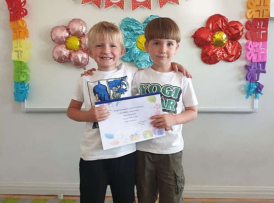 Solenizant z kolegą